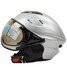 ZEUS Motor Bike Riding Protective Driving 125B Half Face Helmet - 9