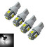 Cool White Car 6000-6500k 12v T10 4pcs - 1