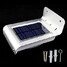 Solar Power Outdoor Security Detector Garden Light 6-led - 2