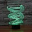 Bulb Spiral Illusion 100 Lamp 3d Night Lamp - 6