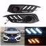 Civic LED Daytime Running Light Pair White Yellow Light For Honda Turn Signals 10th - 2