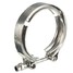 Stainless Steel Clamp Turbo Downpipe 2.5inch Flange V-Band Exhaust - 4