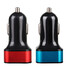 Square Universal Car Charger Mobile 5V 3.1A Dual USB Car Charger - 5