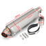 Stainless Steel Universal 38-51mm Motorcycle Exhaust Muffler Pipe - 12