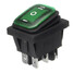 Car Boat LED Light Rocker Toggle Switch Waterproof ON-OFF-ON Pin 12V Latching - 6