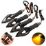 16 LED DC12V Lights Amber 4pcs Motorcycle Street Bike Turn Signal Chopper - 1