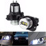 Pair White Halo Ring 6W Angel Eyes LED E90 E91 Light Bulb for BMW Maker - 1