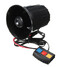 Loud Horn Van PA System Sound Siren Alarm 12V 3 Speaker 110dB Car Motorcycle - 2