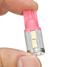 0.17A 10pcs Pink 2.3W 20Lm Lamp Light Color LED Side Indicator T10 5730 - 2