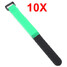 Cable Cord Ties Tidy Straps Hook Loop Green 10pcs 2CM x 20cm Multicolor Reusable Nylon - 1