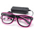 Glasses Costume Party Shaped Rave LED Light Shutter EL Wire Neon - 7