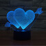 Decoration Atmosphere Lamp Touch Dimming Heart Christmas Light Novelty Lighting Colorful - 4
