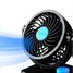 Low Conditioner Car Electric Car Auto Summer 12V Gears Mini 360 Degree Rotating Fan Noise - 3