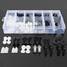 Plastic Car Repair Push Fastener Assortment Kit Clip Rivets Screws - 2