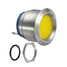 Dashboard Panel Warning Indicator Light Pilot LED Lamp 12V 19mm - 4