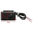 12V Fitting Kit 52mm Red Digital Sensor PVC Hose Display with Vacuum Gauge - 4