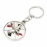 Keyfob Car Mini Pendant Aircraft Metal Keychain Keyring Model - 1