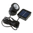 Flood Lamp White Light Waterproof Garden Solar Powered 6-led - 1