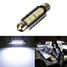 Car Dome LED 42mm 5050 SMD LED Bulb Light Interior Festoon Canbus - 1