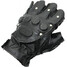 Finger Leather Gloves Black Half Boxing Biker Protective Men's Motorcycle Cycling Sports - 8