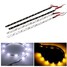 12V Waterproof 30cm Trucks Car Grill DC 15LED Flexible Strip Light - 1