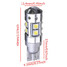 50W White Car Wedge LED Bulb Signal Light Lamp Reverse T10 - 3