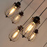 Industrial Vintage Ajustable Pendant Light Multiple Edison Light Ceiling Lamp Dining - 3