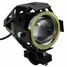 Body 2Pcs Foglight Lamp U7 Waterproof Motorcycle LED Headlight Angel Eyes White Light Spot - 4