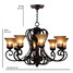 Dining Room Island Country Living Room Chandeliers Metal Bedroom Glass - 3