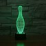 Night Light 100 Color-changing 3d Bowl Shape Led Night Light Mood - 5