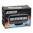 Car Vehicle Clock 3 in 1 digital Calendar Thermometer Voltmeter - 8