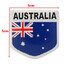 Australian Badge Austrlia Aluminum Alloy 3D Pattern Emblem Decal Decoration Sticker Flag - 5