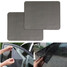 Block 2Pcs Shield Black Screen Static Shade Car Window PVC Sun Visor - 1