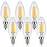 E12 6 Pcs Cob Kwb Ac 110-130 V Dimmable - 1