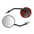 Rear View Mirror Chopper Rotatable Side Round Motorcycle Bike Scooter - 9