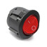 Round LED Illuminated ON OFF Rocker Switch Car Dashboard - 2