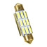 Radiating Non-polar 9SMD 39MM Festoon Reverse Light Function Interior LED Light Decode - 6