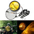 Bracket Vintage Cafe Racer Bobber Grill Motorcycle Headlight Mount Retro Mask - 2