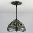 Bedroom Entry Painting Feature For Mini Style Metal Pendant Light Vintage Tiffany 25w - 1