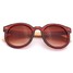 Fashion Glasses UV400 Sunglasses Bamboo Eyewear Legs - 5