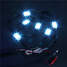 Auto RGB Floor 5050 6SMD ABS LED Car Decoration Lights Atmosphere Strip Light Remote Control - 7