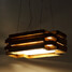 Study Room Bamboo Office Mini Style Dining Room Pendant Lights Wood Modern/contemporary Country - 3