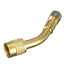 Brass Valve Extension Motorcycle Car Degree Angle Type Scooter Air Adaptor - 7