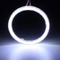 Headlight Aperture LED Angel Eye 6000K 8W 90mm Halo Ring COB Light 12V - 5