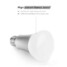Warm White Rgb 10w 1200lm 900lm 85-265v Kwb Cob E26/e27 Led Globe Bulbs - 3