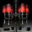 Bedroom Traditional/classic Red Lamps Electroplated Metal Living Room Chandelier 220v - 1