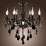 Modern Black Chandelier Crystal Lights - 2