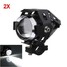 Waterproof Spotlightt Motorcycle LED Headlight 2Pcs U5 High Power 3000LM Hi Lo - 1