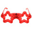 Glass Club STAR Gift Glow Flashing Christmas Party Blinking LED Light Rock Glasses New Year - 1