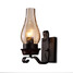 Glass Wall Sconce Bedside Retro Wall Light Industrial Fixture - 2
